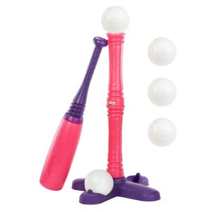 TotSports  T-Ball Set with 5 Balls - Pink