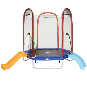 Climb 'n Slide 7ft Trampoline